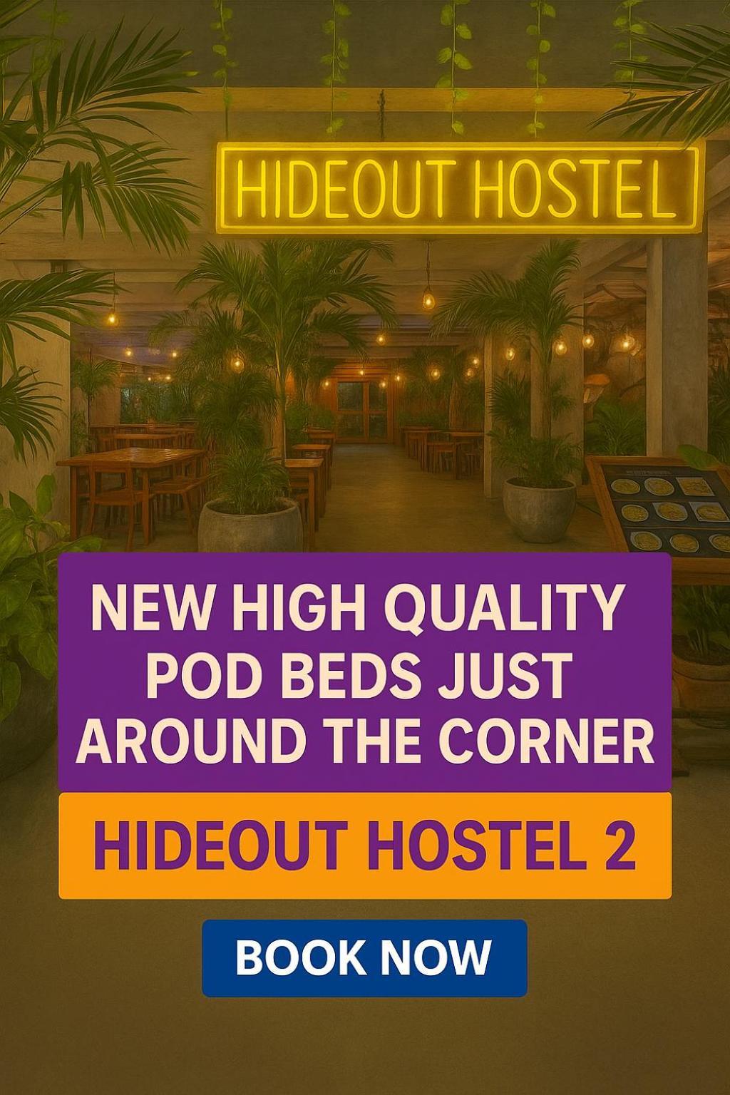 Hideout Hostel Haad Rin Eksteriør billede